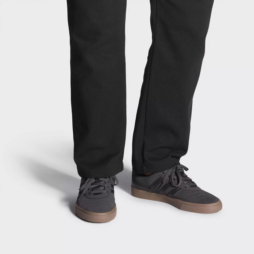 Adidas Busenitz Vulc Tenis Grises Para Hombre (MX-88246)